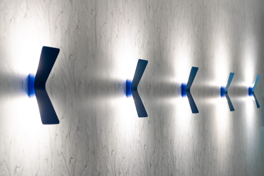 Detalles de iluminación en nuestros proyectos. 